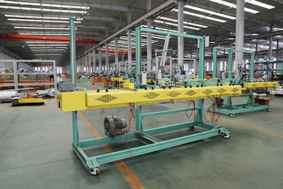 Máquina seladora térmica e costura para sacos de papel