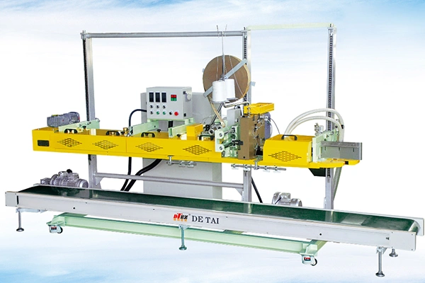 Máquina seladora térmica e costura