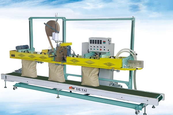 Máquina seladora térmica e costura