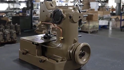 Máquinas de costura para fundo de sacos